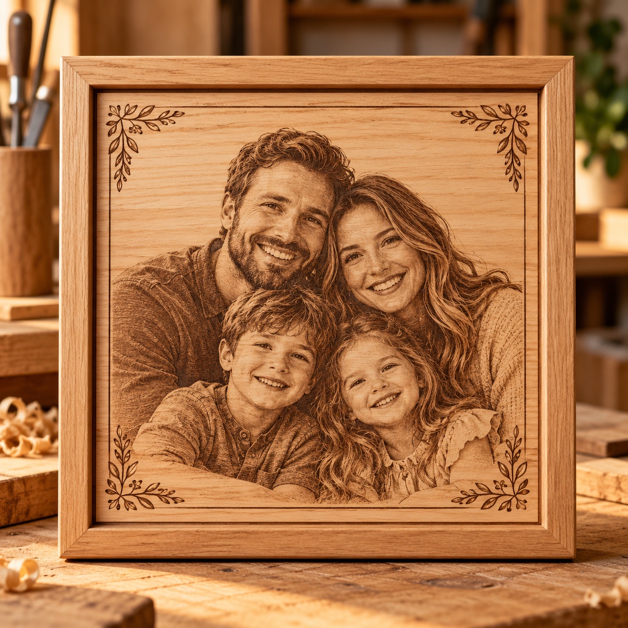 Personalised Portrait Engraving